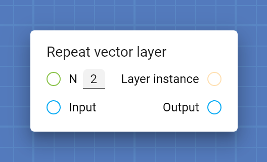 "Repeat vector layer" card